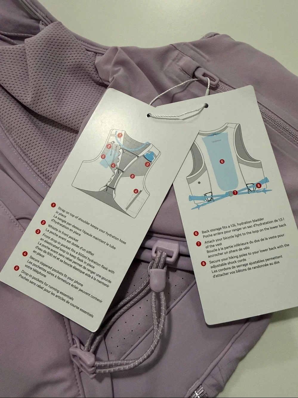 Lululemon - W Fast and Free Trail Running Vest - Size S/M - NWT